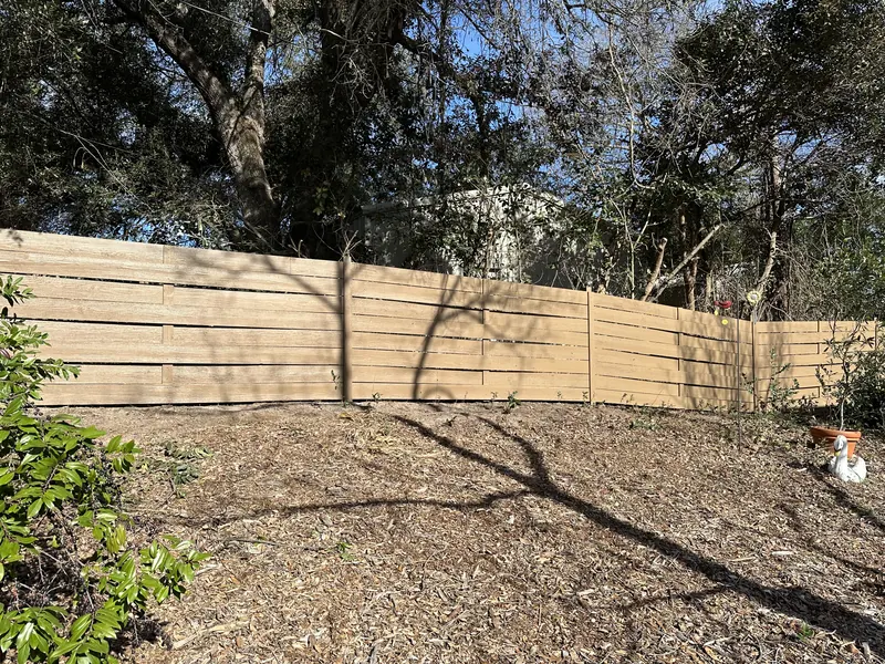 Finished fence